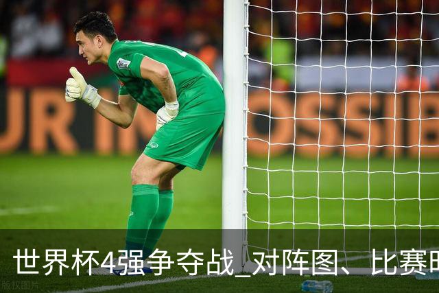 世界杯4强争夺战 对阵图、比赛时间、看点一览